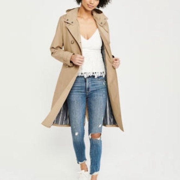 Abercrombie & Fitch Jackets & Blazers - Abercrombie & Fitch - NWOT water resistant trench